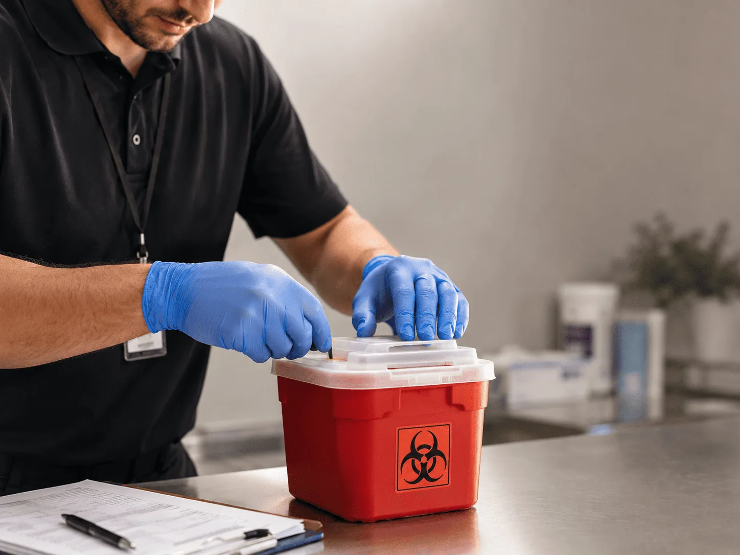 Why choose Sharps Waste Disposal in Somersville, CT